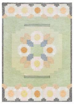 Swedish Flat Woven Rug by Ingegerd Silow - 3582885