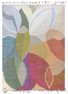 Swedish Flat Woven Rug by Ingegerd Silow - 3582951