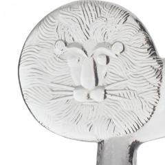 Swedish Glass Lion Figurine - 4675282