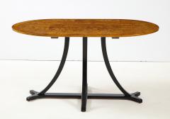 Swedish Grace Birch Root and Ebonized Table circa 1940s - 1555136