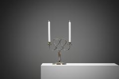Swedish Grace Candelabra by Herman Berman Sweden ca 1920s - 4386961