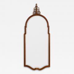 Swedish Grace Carved Mahogany Mirror topped with a female figure circa 1920 30 - 2729774