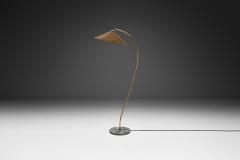 Swedish Grace Floor Lamp with Decorative Antelopes on the Base Sweden 1930s - 4146557