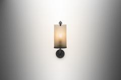 Swedish Grace Patinated Bronze Wall Lamp Sweden 1920s - 4776586