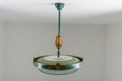 Swedish Grace Pendant in Glass and Patinated Brass - 898619
