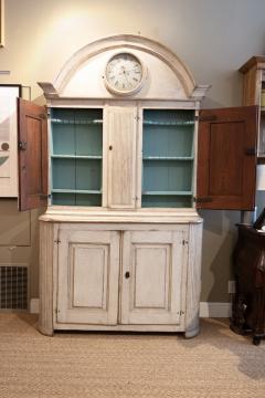 Swedish Gustavian Clock Cabinet Circa 1800 - 3613347