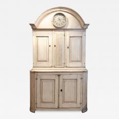 Swedish Gustavian Clock Cabinet Circa 1800 - 3614823