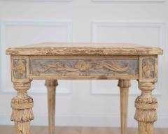 Swedish Gustavian Console Table with Carved Medallion circa 1860 - 4707115