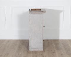 Swedish Gustavian Grey Hanging Kitchen Cabinet Circa 1800 - 4298950