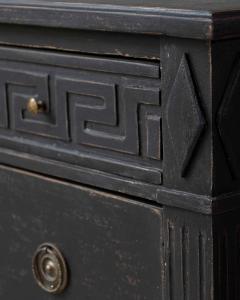 Swedish Gustavian Inspired Chest of Drawers with Greek Key Frieze - 4577510