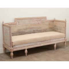 Swedish Gustavian Painted Banquette - 3510609
