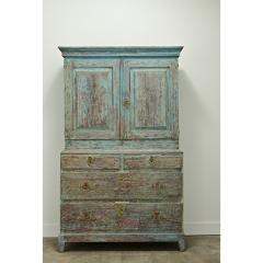 Swedish Gustavian Painted Cabinet - 3510685