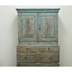 Swedish Gustavian Painted Cabinet - 3510693