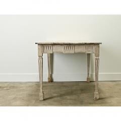 Swedish Gustavian Painted Center Table - 3627172