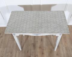 Swedish Gustavian Painted Console Table with Decorative Details Circa 1840 - 4353471