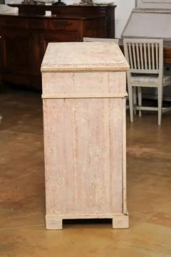 Swedish Gustavian Period 1780s Sideboard with Original Paint Carved Panels LiL - 3498554