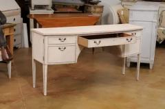 Swedish Gustavian Style 1900s Sideboard or Desk with Single Drawer and Doors - 3538482