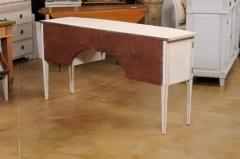 Swedish Gustavian Style 1900s Sideboard or Desk with Single Drawer and Doors - 3538548