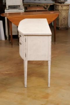 Swedish Gustavian Style 1900s Sideboard or Desk with Single Drawer and Doors - 3538559