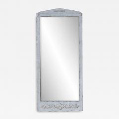 Swedish Gustavian Style Mirror in Light Sand Patina circa 1920 - 4355110