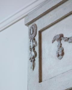 Swedish Gustavian Style Mirror with Garland Motif circa 1920 - 4353499