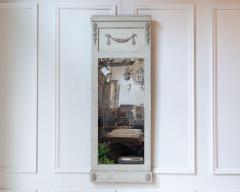 Swedish Gustavian Style Mirror with Garland Motif circa 1920 - 4353501