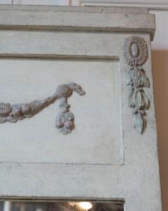 Swedish Gustavian Style Mirror with Garland Motif circa 1920 - 4353505