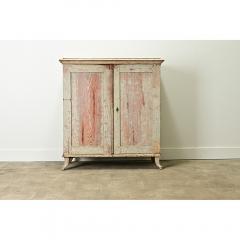 Swedish Gustavian Style Painted Cabinet - 3627069