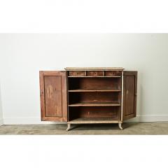 Swedish Gustavian Style Painted Cabinet - 3627145