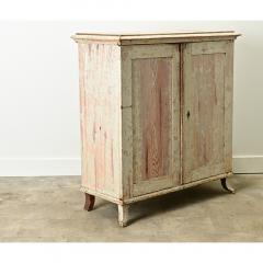 Swedish Gustavian Style Painted Cabinet - 3627183