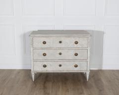 Swedish Gustavian Style Painted Chest of Drawers Circa 1840 - 4364624