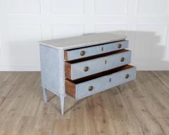 Swedish Gustavian Style Painted Chest of Drawers Circa 1900 - 4353339