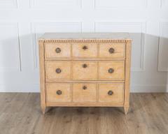 Swedish Gustavian Style Painted Chest of Drawers in Sienna and Antique White Ci - 4381231