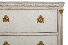 Swedish Gustavian White Painted Chest of Drawers - 4502198