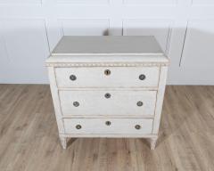 Swedish Gustavian Writing Chest of Drawers circa 1840 1850 - 4367887