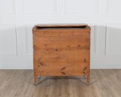 Swedish Gustavian Writing Chest of Drawers circa 1840 1850 - 4367891