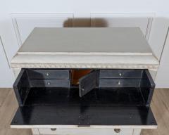 Swedish Gustavian Writing Chest of Drawers circa 1840 1850 - 4367917
