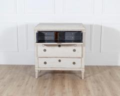 Swedish Gustavian Writing Chest of Drawers circa 1840 1850 - 4367925