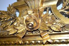 Swedish Gustavian style Carved and Gilded Mirror - 1989559