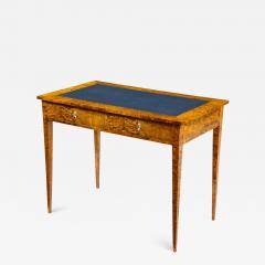 Swedish Karelian Birch Writing Table Second Half of the 19th Century - 1555510