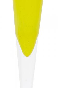 Swedish Kosta Boda Yellow Champagne Glass - 4676079