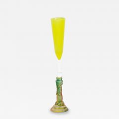 Swedish Kosta Boda Yellow Champagne Glass - 4742345