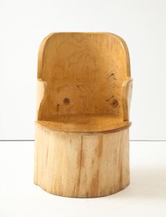 Swedish Kubbestol Truck Chair c 1940 - 2334899