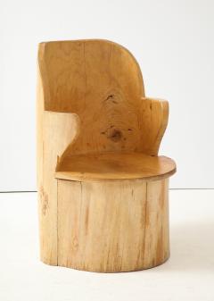 Swedish Kubbestol Truck Chair c 1940 - 2334918