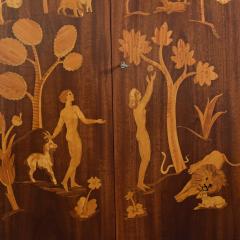 Swedish Mahogany Art Deco Bar cabinet 1930 40s - 4704913