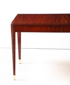 Swedish Mahogany Desk fors M belfabrik Circa 1950s - 4505435
