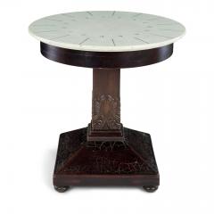 Swedish Marble Top Art Nouveau Center Table - 2722291