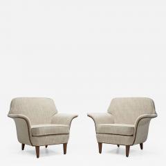 Swedish Mid Century Cabinetmaker Armchairs Sweden 1950s - 2139091