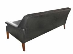 Swedish Mid Century Leather Sofa - 1311355