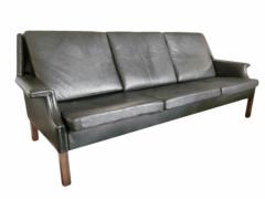 Swedish Mid Century Leather Sofa - 1311362